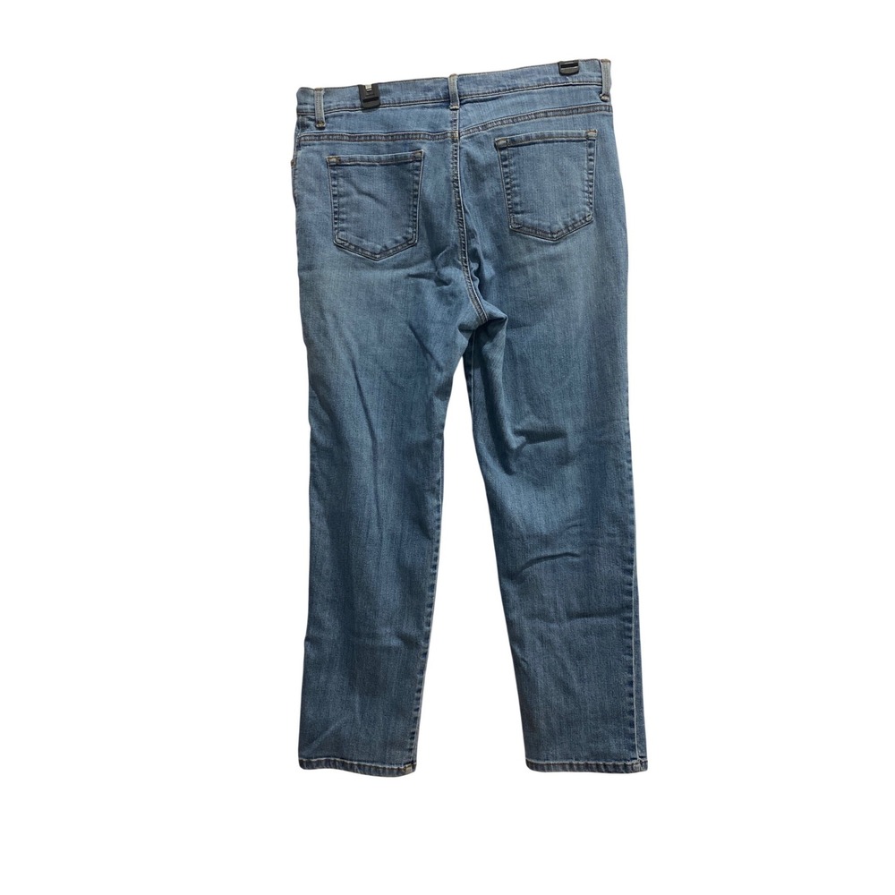 Gloria Vanderbilt Amanda High Rise Straight Leg Blue Jeans Medium Wash 16P - Picture 5 of 7
